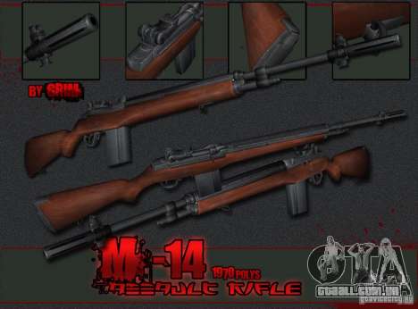 M14 para GTA San Andreas