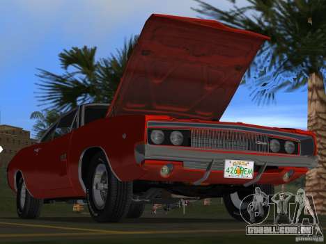 Dodge Charger 426 R/T 1968 v1.0 para GTA Vice City