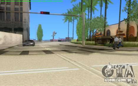Estradas concretas de Los Santos Beta para GTA San Andreas