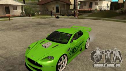 Aston Martin Vantage V8 - Green SHARK TUNING! para GTA San Andreas