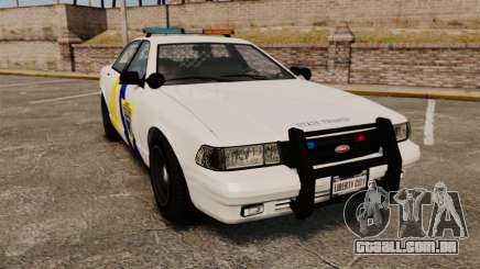GTA V Police Vapid Cruiser Alderney state para GTA 4