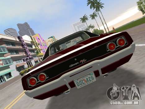 Dodge Charger RT 426 1968 para GTA Vice City