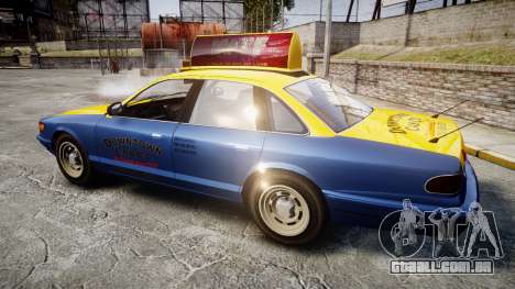 Vapid Stanier Taxi DCC para GTA 4
