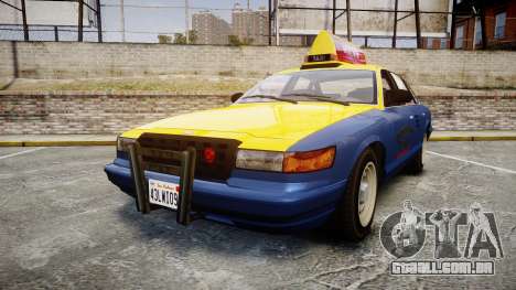 Vapid Stanier Taxi DCC para GTA 4