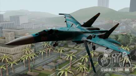 SU-27 Flanker A Warwolf Squadron para GTA San Andreas