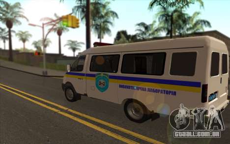 Gazela 2705 Campo Minado Ucrânia para GTA San Andreas