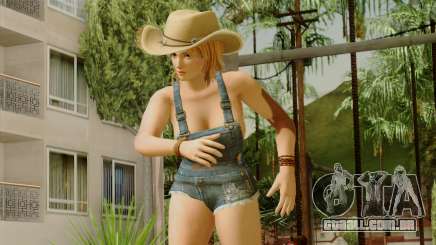 Dead Or Alive 5 Tina Overalls para GTA San Andreas