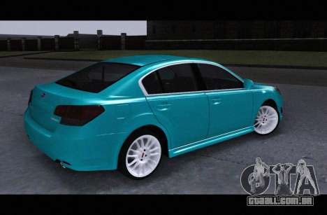 Subaru Legacy B4GT 2010 para GTA San Andreas