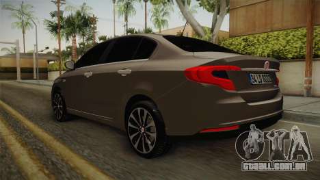 Fiat Egea Tipo 2016 para GTA San Andreas