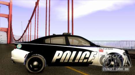 Dodge Charger 2016 LSPD para GTA San Andreas