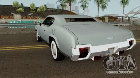Chevrolet Chevelle SS Custom (Sabre Based) 1970 para GTA San Andreas