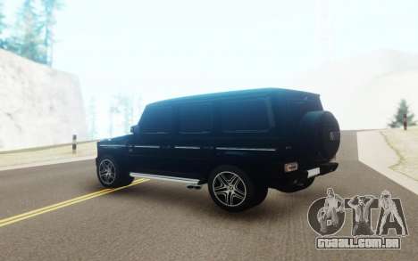 Mercedes-Benz AMG G63 vs G55 para GTA San Andreas