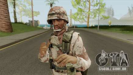 CJ Traje De Milita para GTA San Andreas