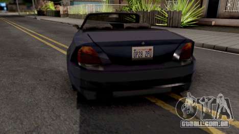 Benefactor Feltzer IV SA Style para GTA San Andreas