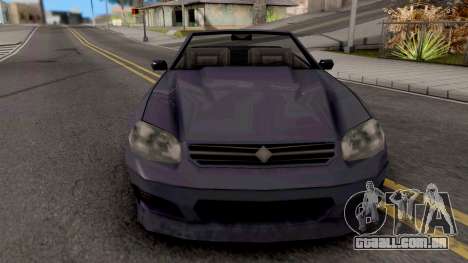 Benefactor Feltzer IV SA Style para GTA San Andreas