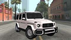Mercedes-Benz G63 AMG White para GTA San Andreas
