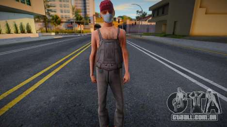 Cwmohb1 em uma máscara protetora para GTA San Andreas